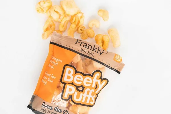 1ea Frankly Beefy Puffs Cheese 2.5 oz. - Health/First Aid